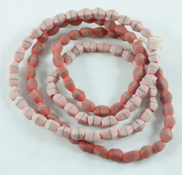 Pink Sandcast Beads - Image 4