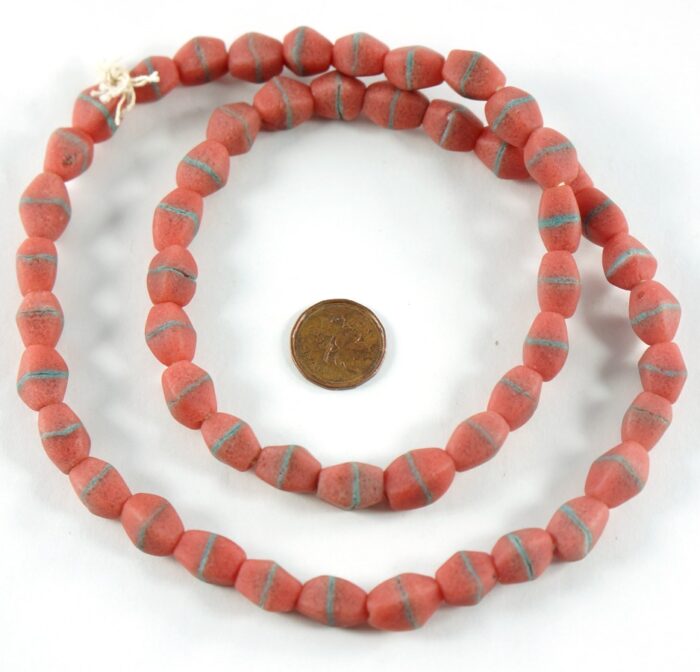 Red Sandcast Beads - Image 3