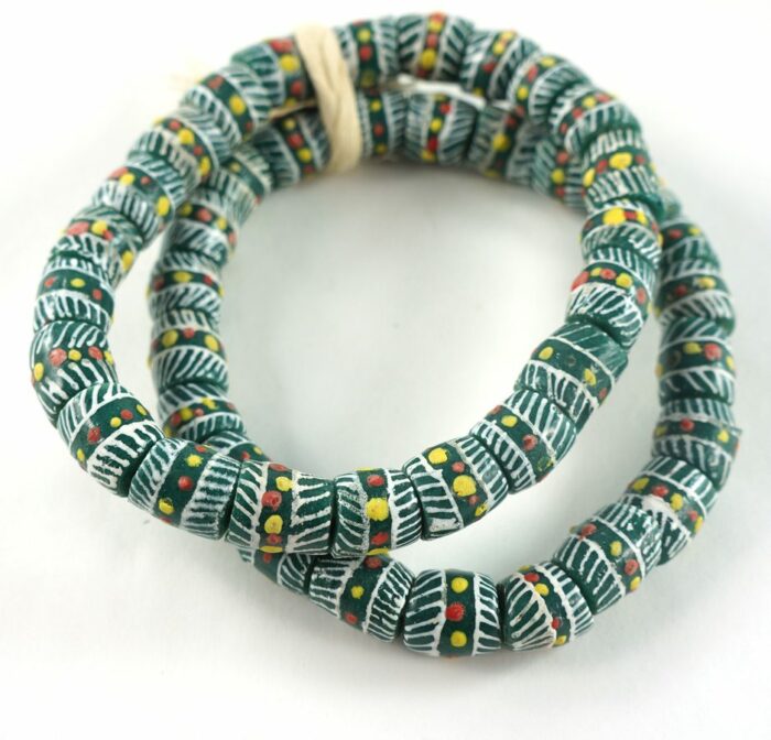 Handpainted Recycled Glass Beads - Image 3