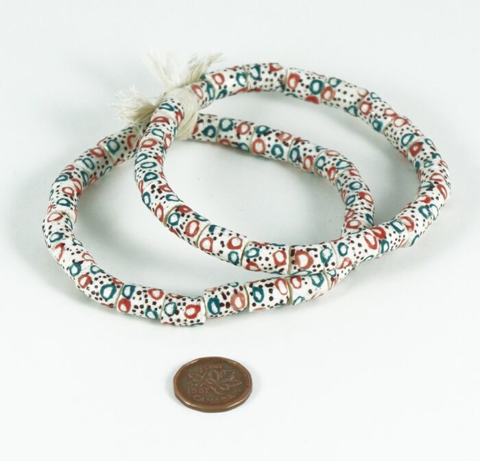 Handpainted Recycled Glass Beads - Image 3