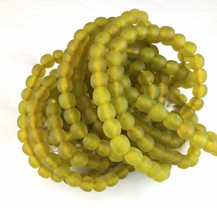 Yellow Recycled Glass lrge