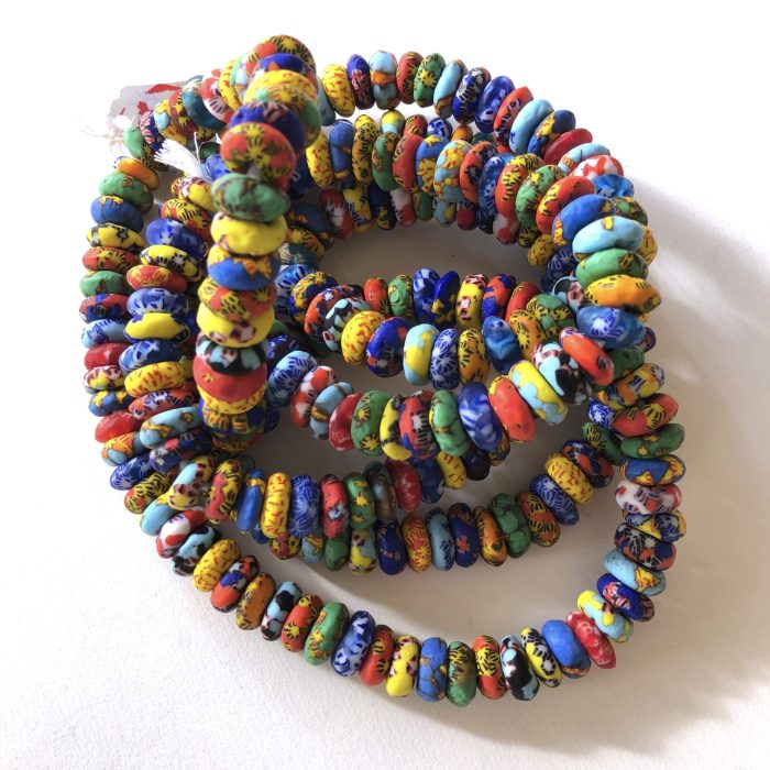 Recycled Glass Beads Rainbow Collection