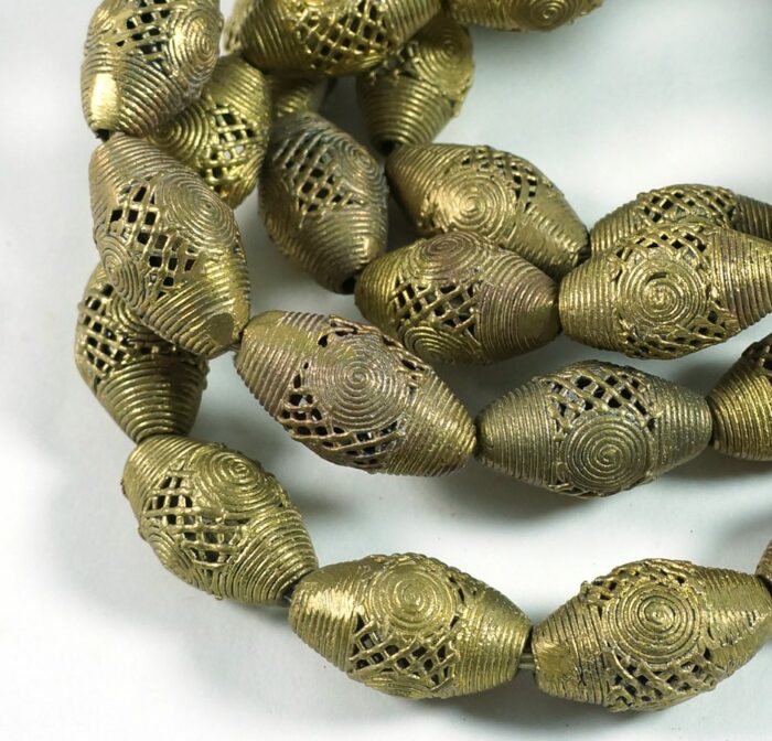 30mm Brass Filligree Beads - Image 2