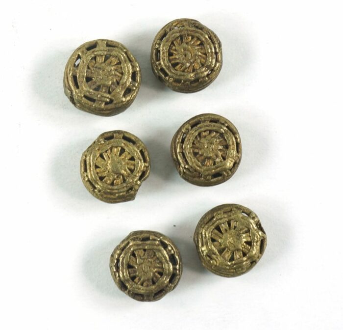 Round Brass Beads