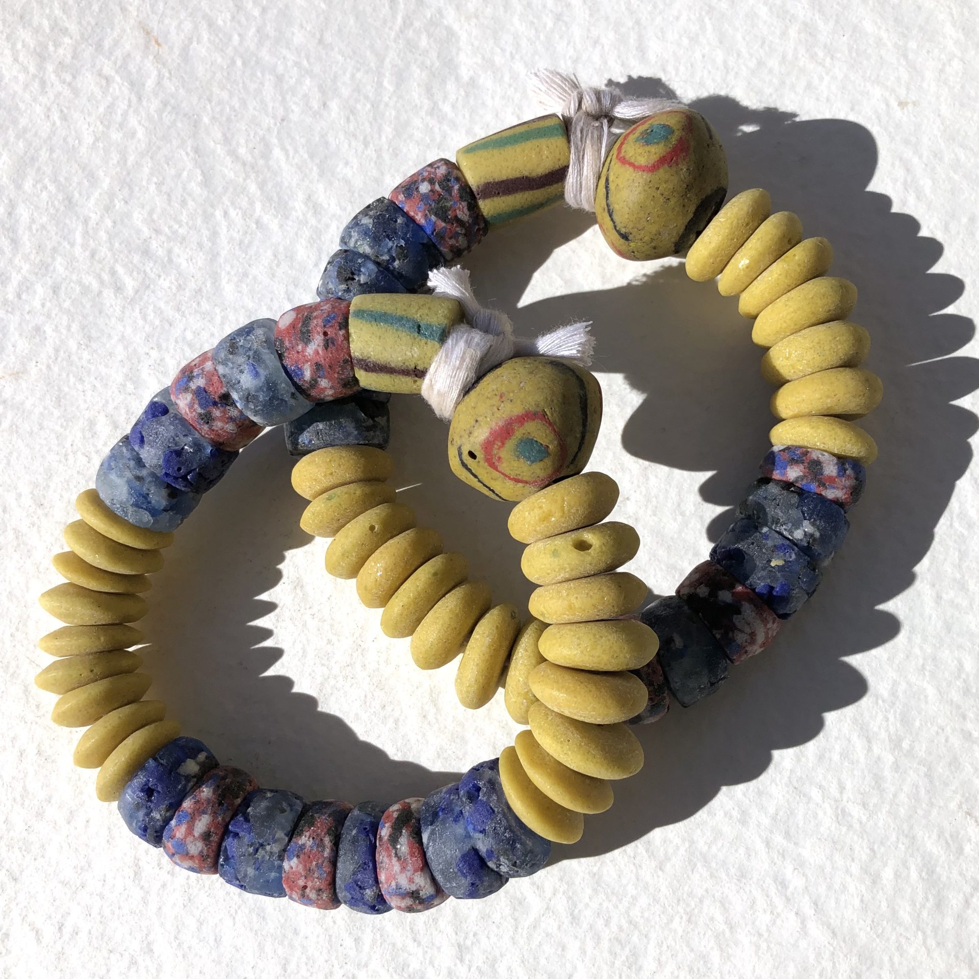 Fancy Heritage Recycled Glass Beads