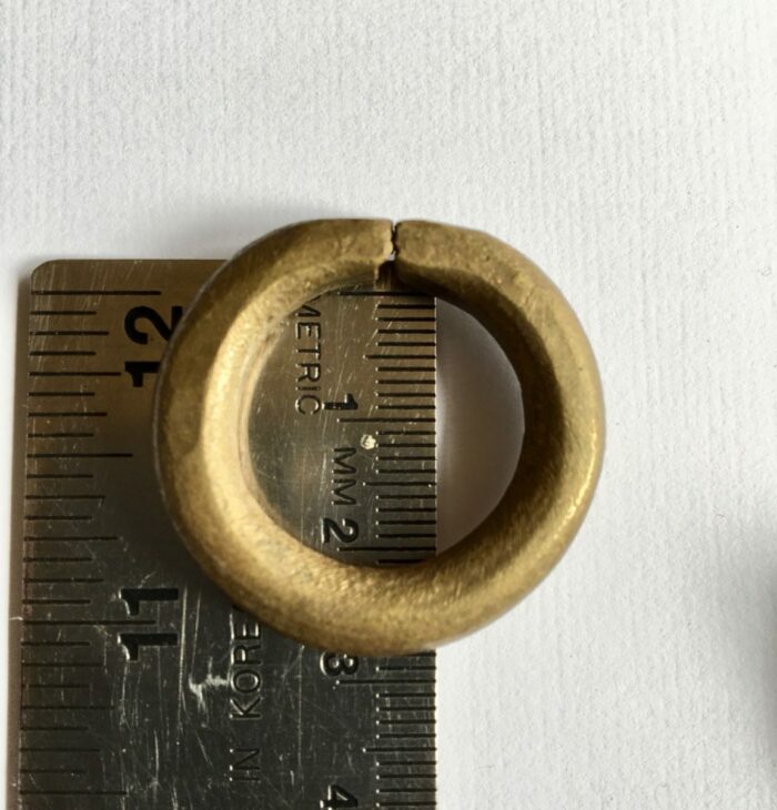 Thick Brass Ring - Image 4