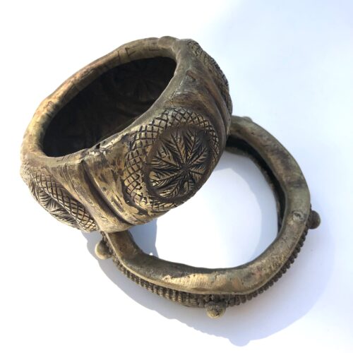 African Brass Bracelet