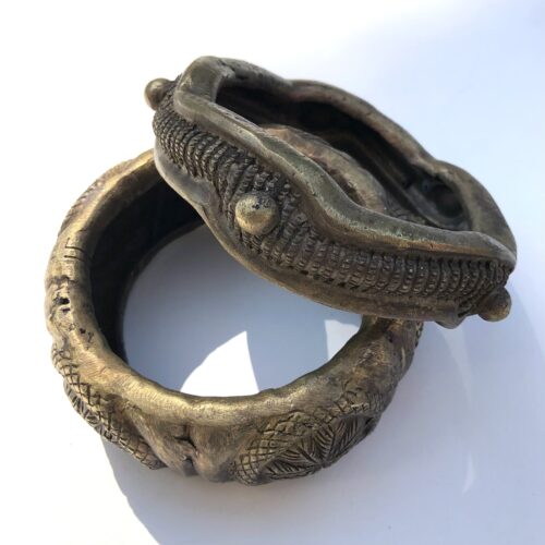 African Brass Bracelet