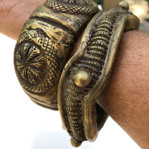 African Brass Bracelet