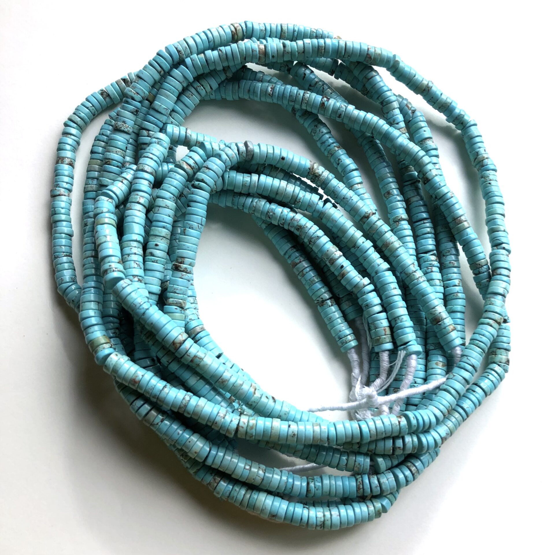 Turquoise Disk Beads