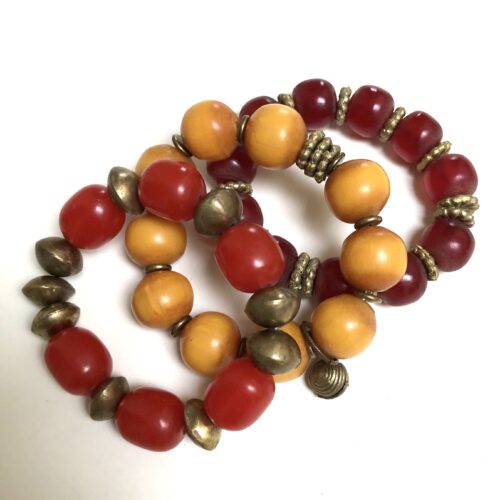 African Amber Bracelet