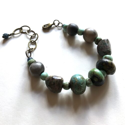 Turquoise Nugget Bracelet