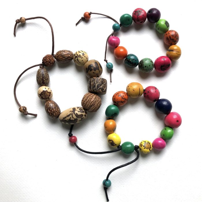 Vegetable Ivory Beads Bracelet