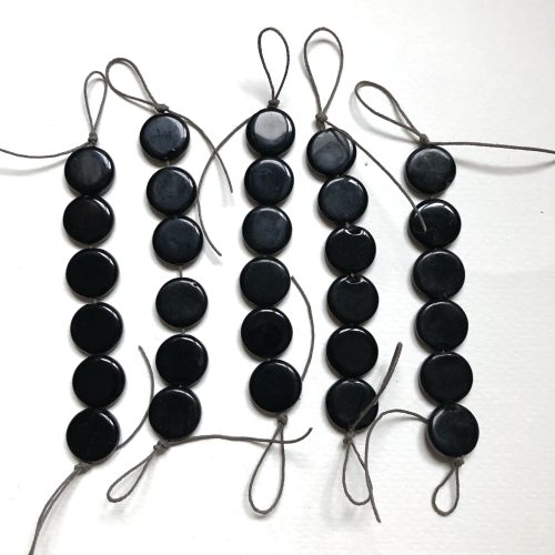 Black and White Beads