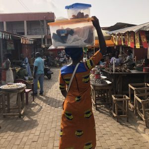 Market at Ho, Ghana