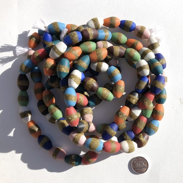 Sandcast Mixed Colours Beads