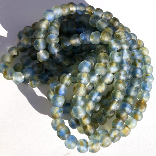 Fused Recycled Glass Beads 14mm