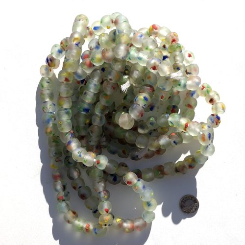 Fused Recycled Glass Beads 14mm