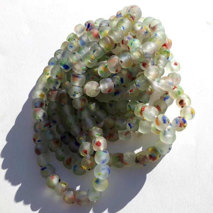 Fused Recycled Glass Beads 14mm