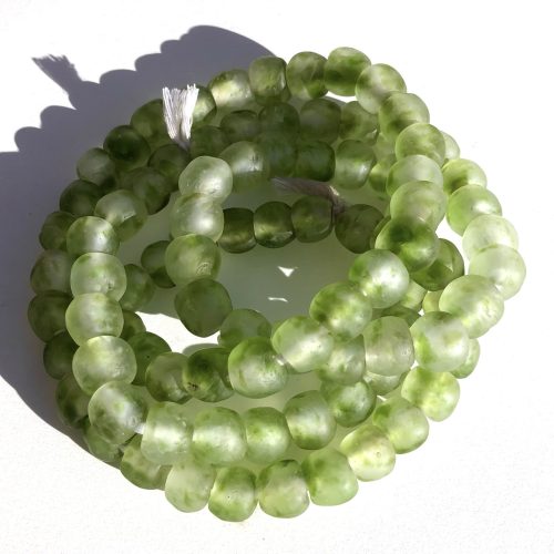 Fused Recycled Glass Beads 14mm