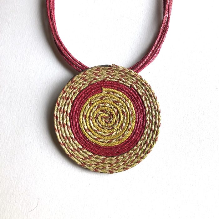 Colourful Sisal Necklace 3