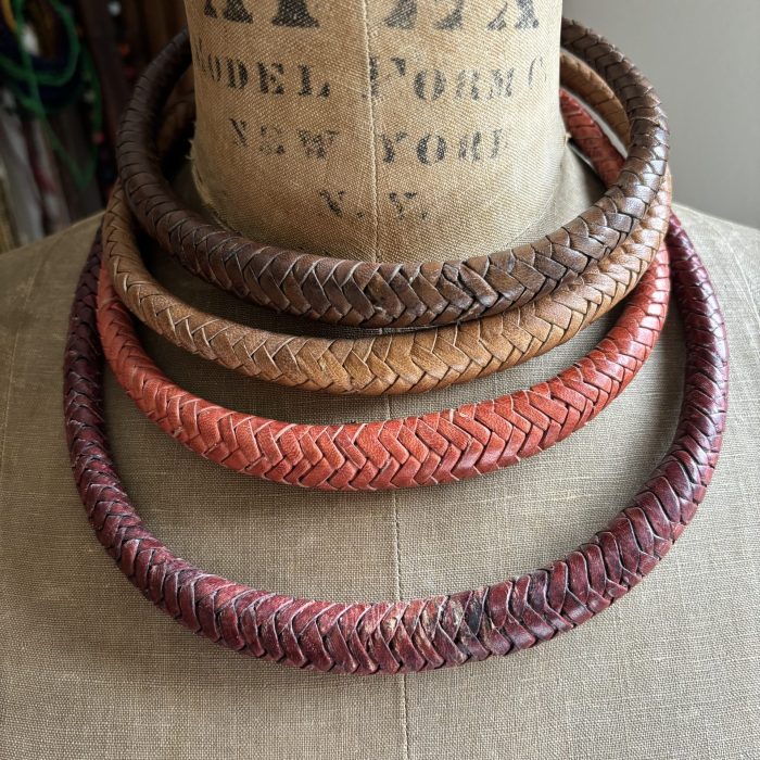 Braided Leather Necklace