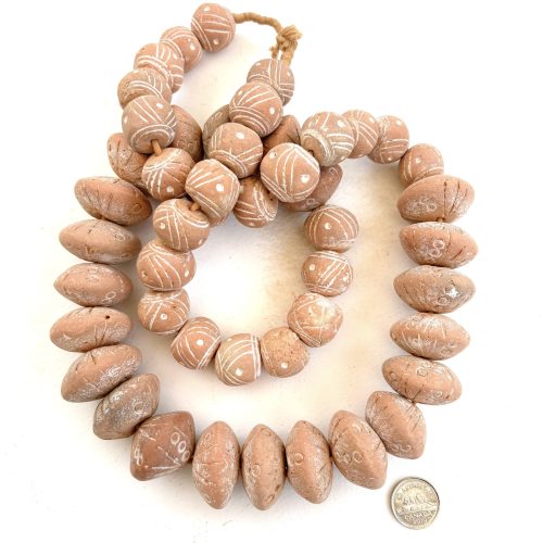 Natural Clay Mali Beads