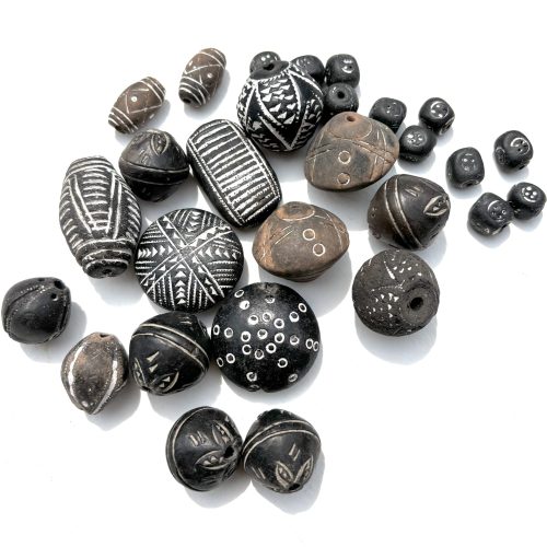 Mali Clay Beads Assortment