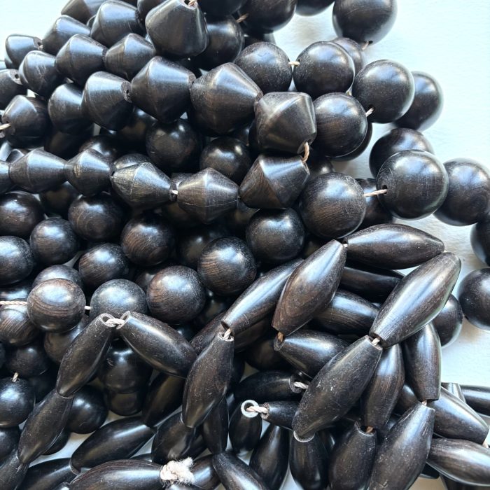 Ebony Wood Beads