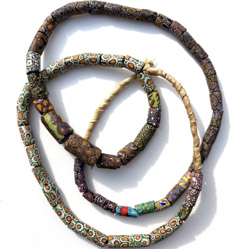 Antique African Venetian Millefiori Trade Beads