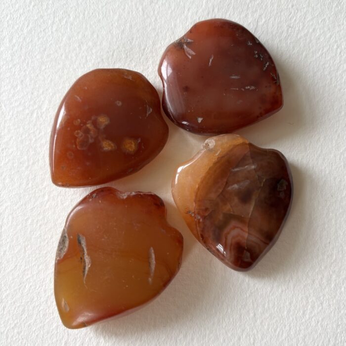 Medium Shield Pendant Carnelian Beads