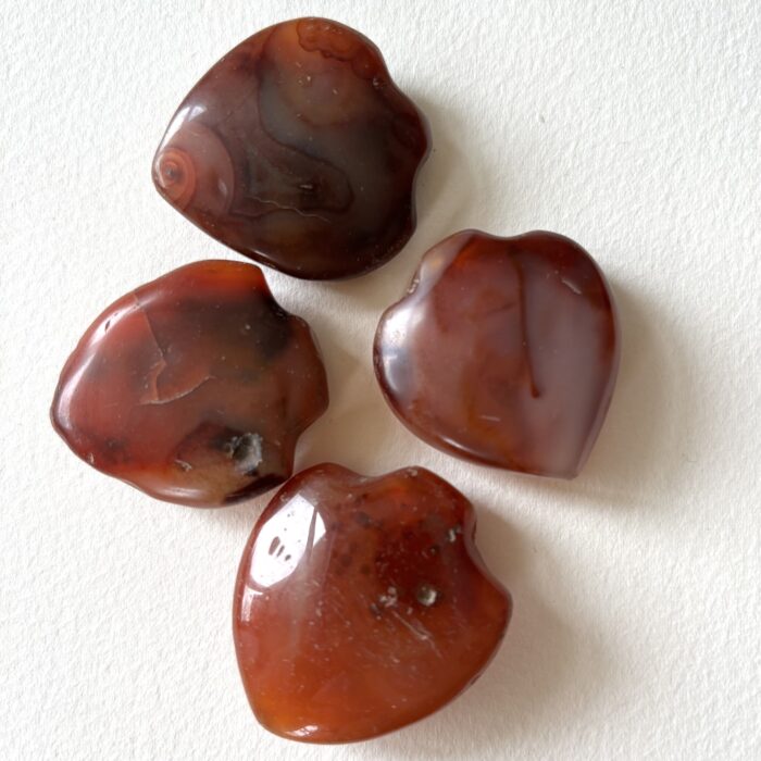 Medium Shield Pendant Carnelian Beads