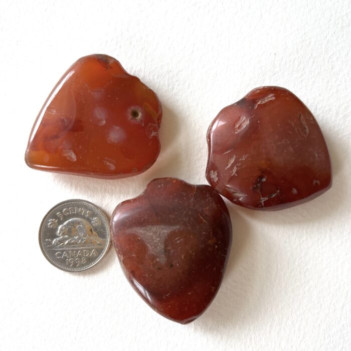 Large Agate Shield Pendants