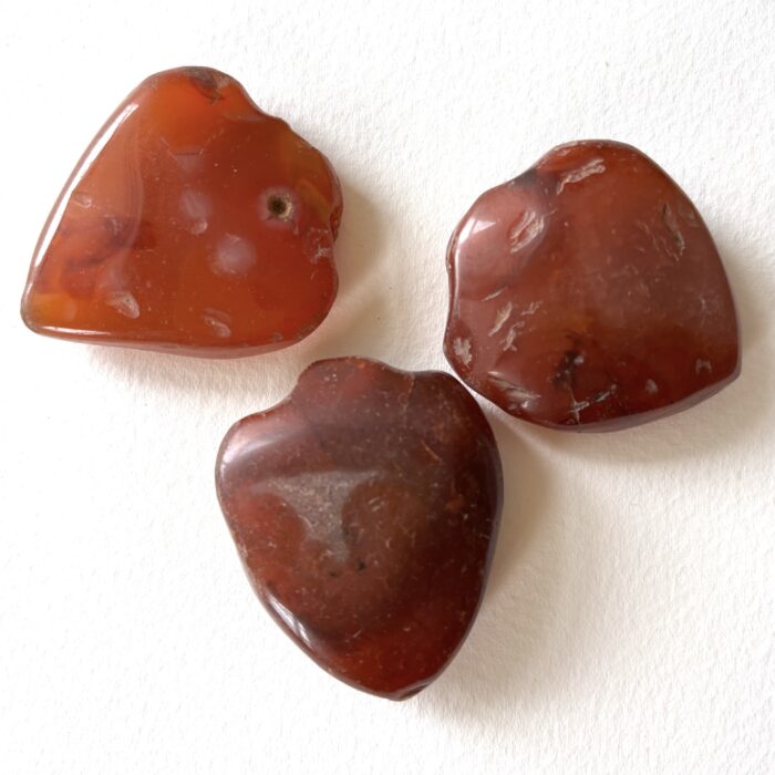 Large Agate Shield Pendants